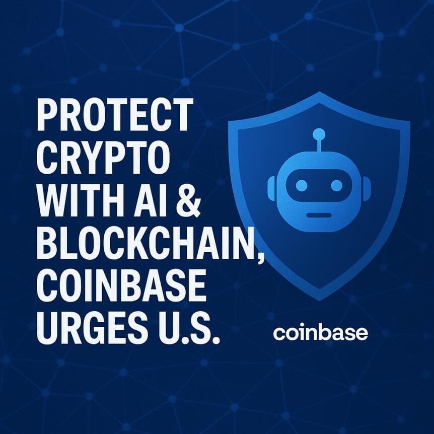 Rewrite The Following Title To Make It More Engaging, Click-Worthy, And Seo-Optimized, While Keeping Its Original Meaning. Keep The Length Under 70 Characters. Output In English Only. Coinbase Urges Us To Use Ai And Blockchain To Fight Crypto Crime
