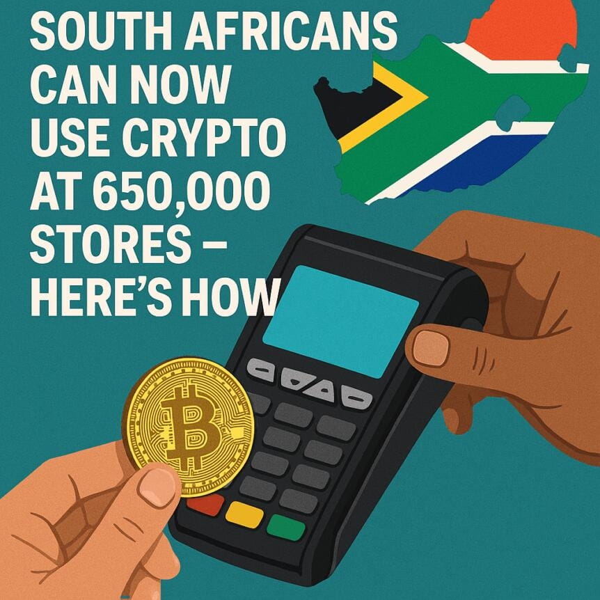 South Africans Can Now Use Crypto At 650,000 Stores – Here's How