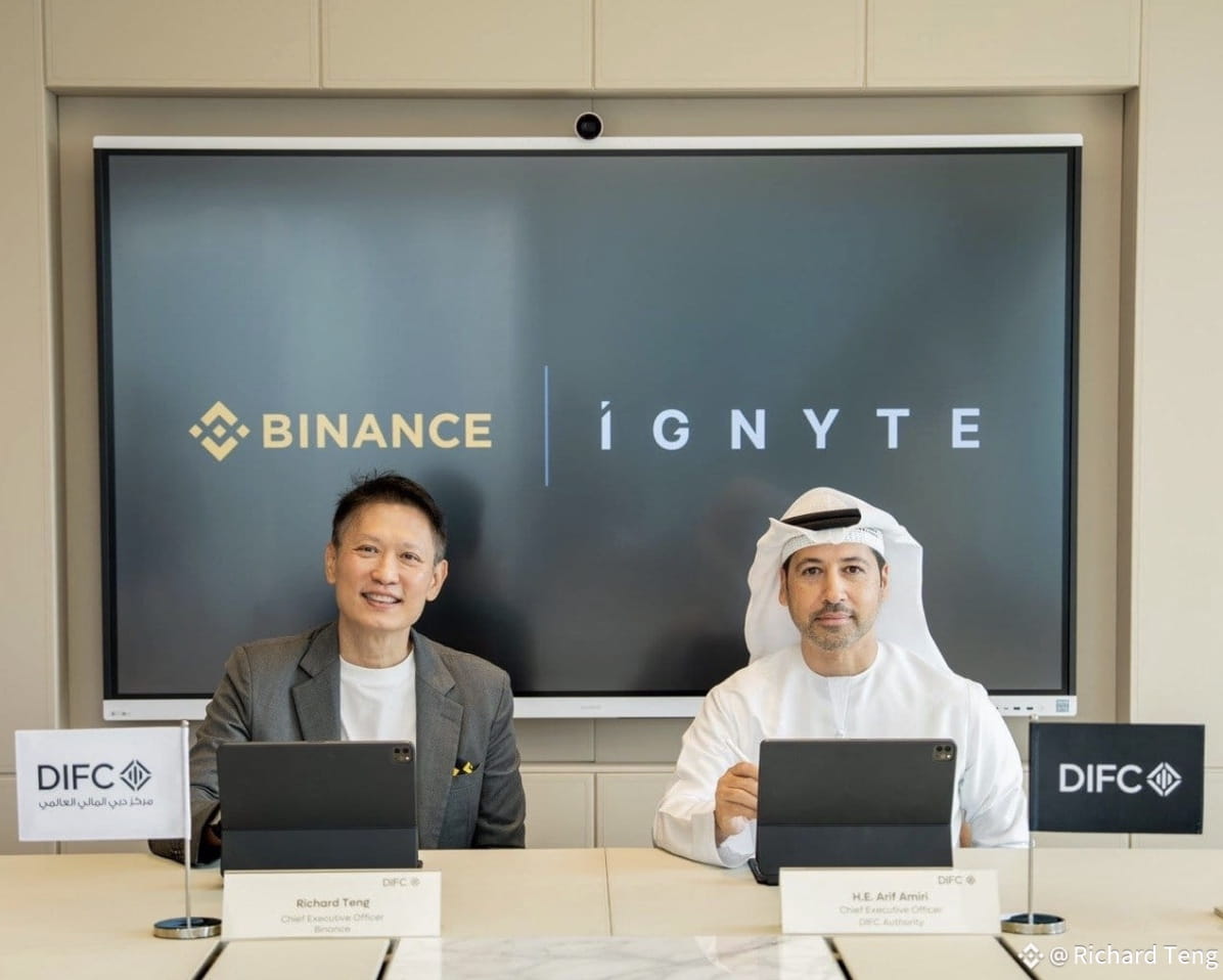 Binance Partners With Ignyte AE and DIFC to Accelerate Web3 Opportunities  in the UAE | Binance News on Binance Square