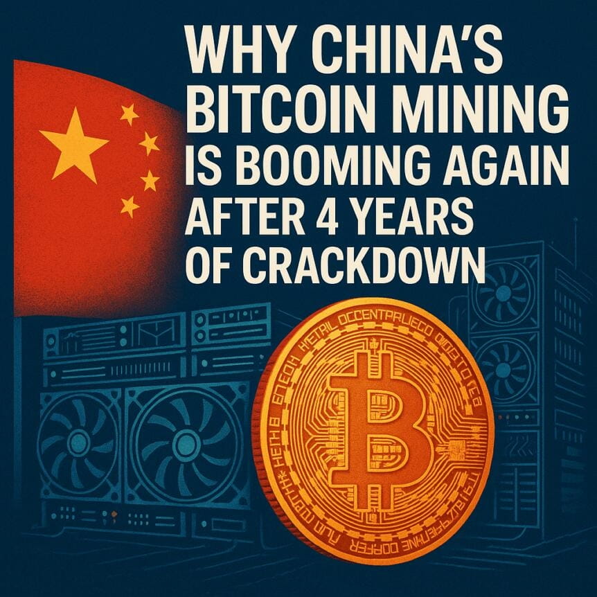 Why China's Bitcoin Mining Is Booming Again After 4 Years Of Crackdown
