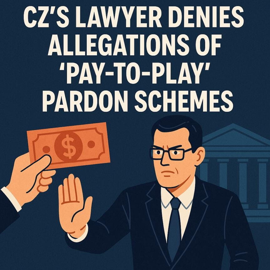 Cz’s Lawyer Denies Allegations Of “pay-To-Play” Pardon Schemes
