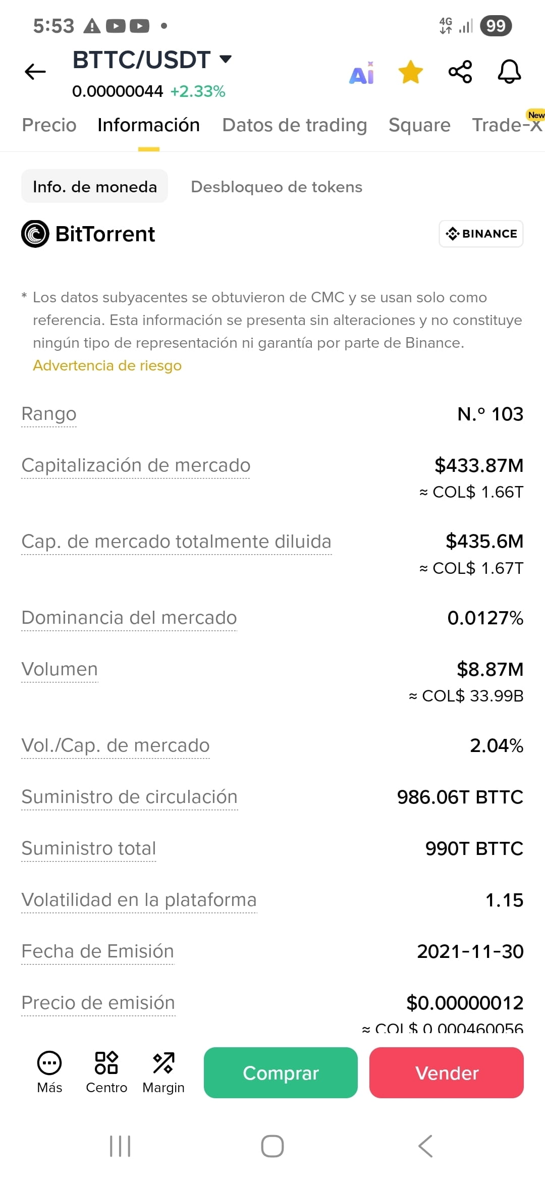 Operações de queima BTT ( $BTTC ) Queima grande: Mais de 5, | حيتان العملات  المشفرة no Binance Square