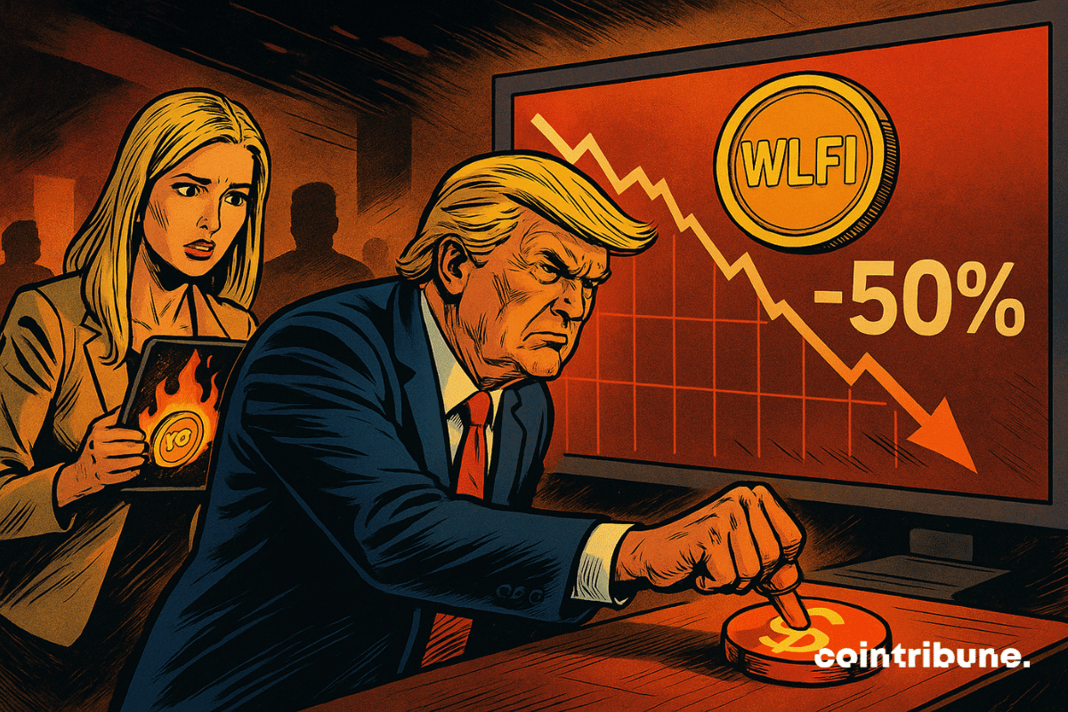 Crypto: The Trump family tries to save WLFI after a 50% drop | Cointribune  auf Binance Square