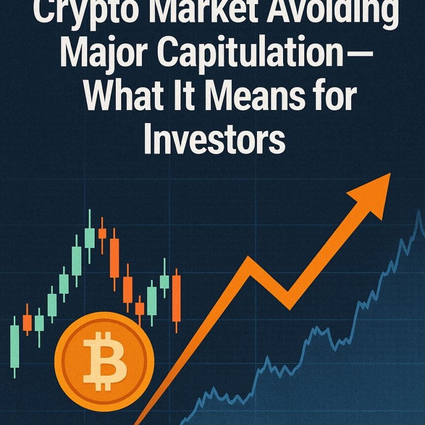 Economist: Crypto Market Avoiding Major Capitulation—what It Means For Investors