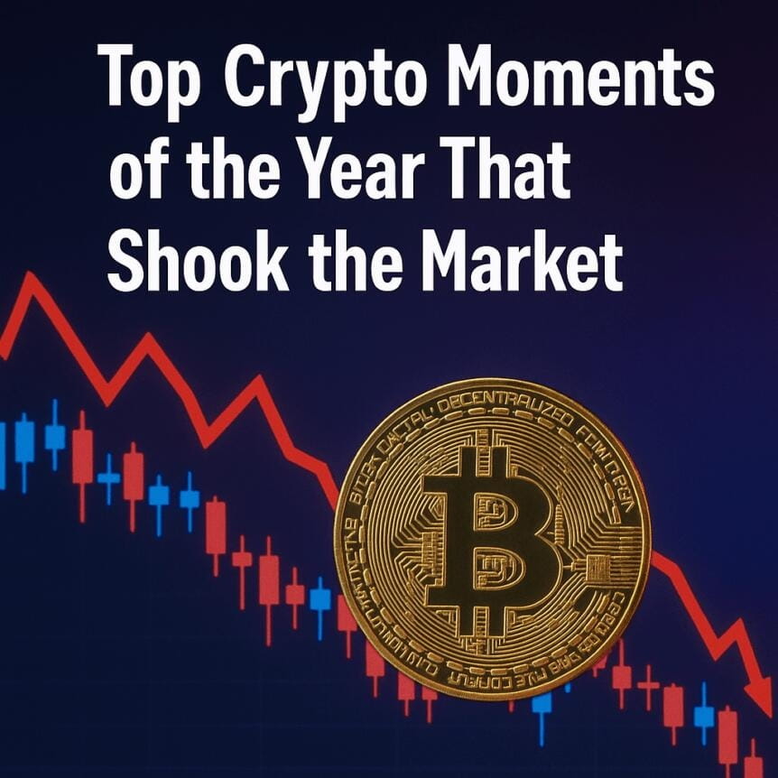 Top Crypto Moments Of The Year That Shook The Market