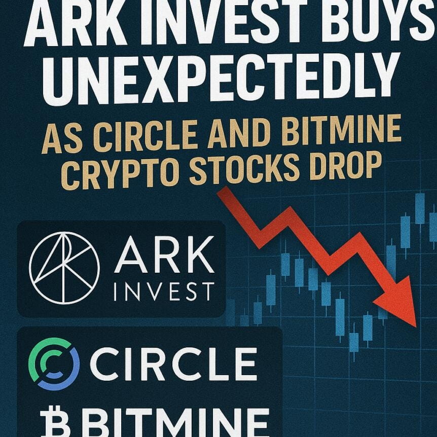 Ark Invest Buys Unexpectedly As Circle And Bitmine Crypto Stocks Drop