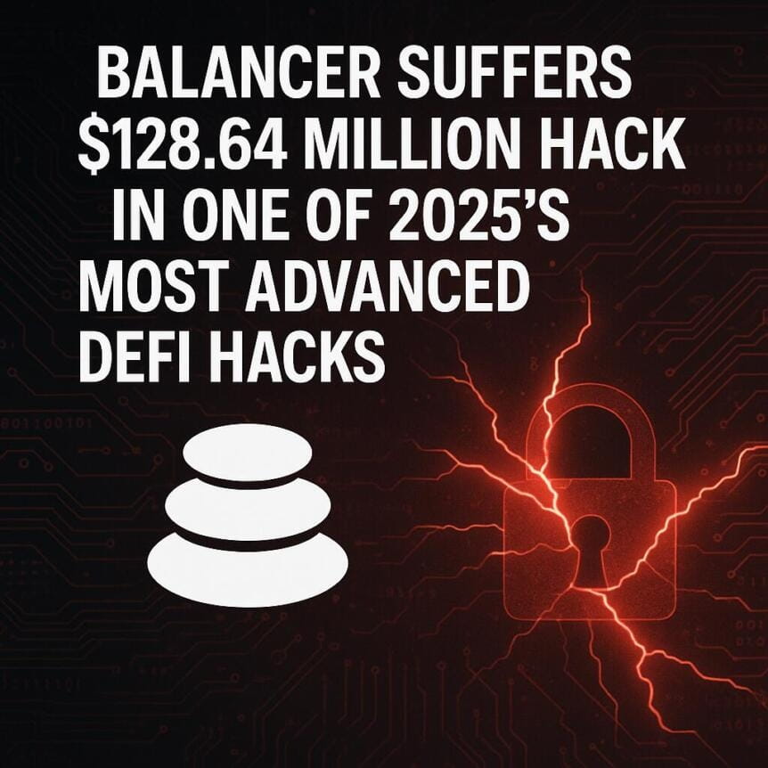 Balancer Suffers $128.64 Million Hack In One Of 2025’s Most Advanced Defi Hacks
