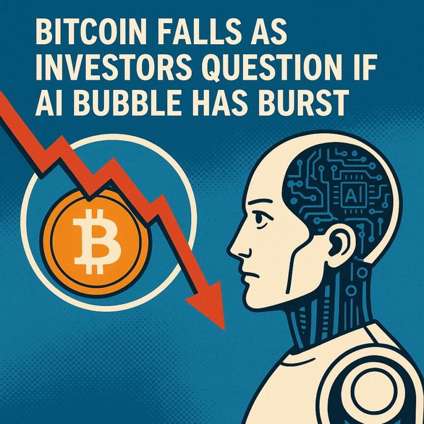 Bitcoin Falls As Investors Question If Ai Bubble Has Burst