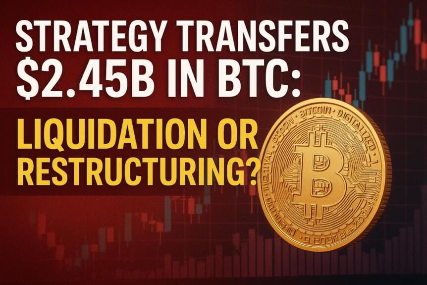 Strategy Transfers $2.45b In Btc: Liquidation Or Restructuring?