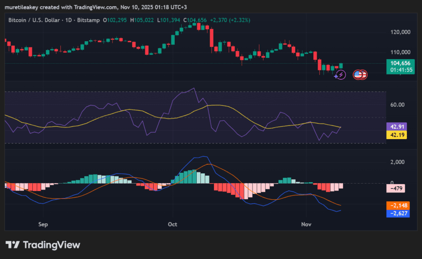 Bitcoin Price Prediction: Can Btc Hold Weekly Support Near $105k?