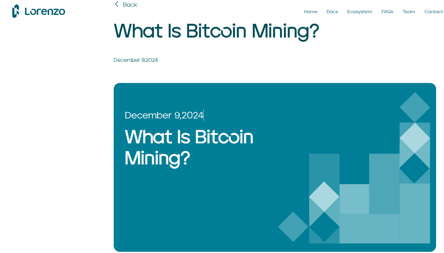 Czym jest kopanie bitcoinów? P1 | KaiZXBT na Binance Square