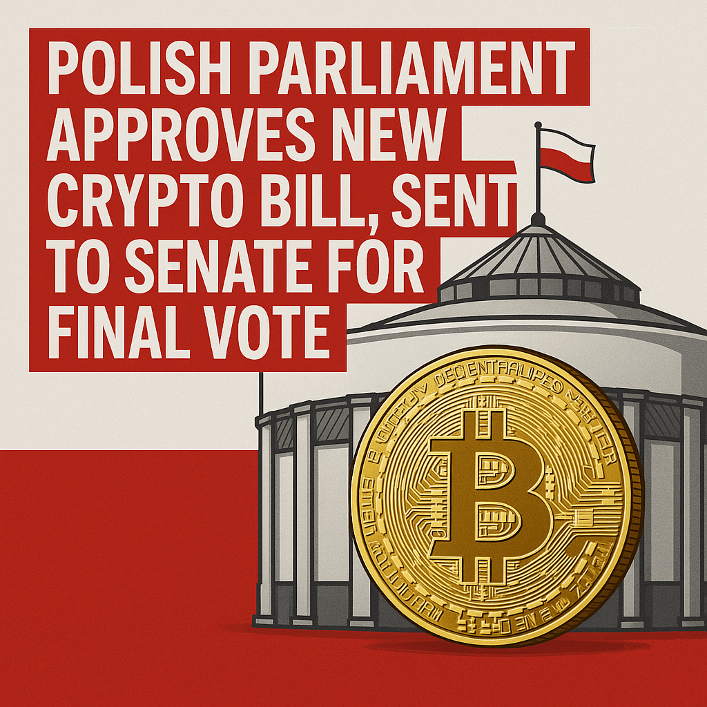Polish Parliament Approves New Crypto Bill, Sent To Senate For Final Vote