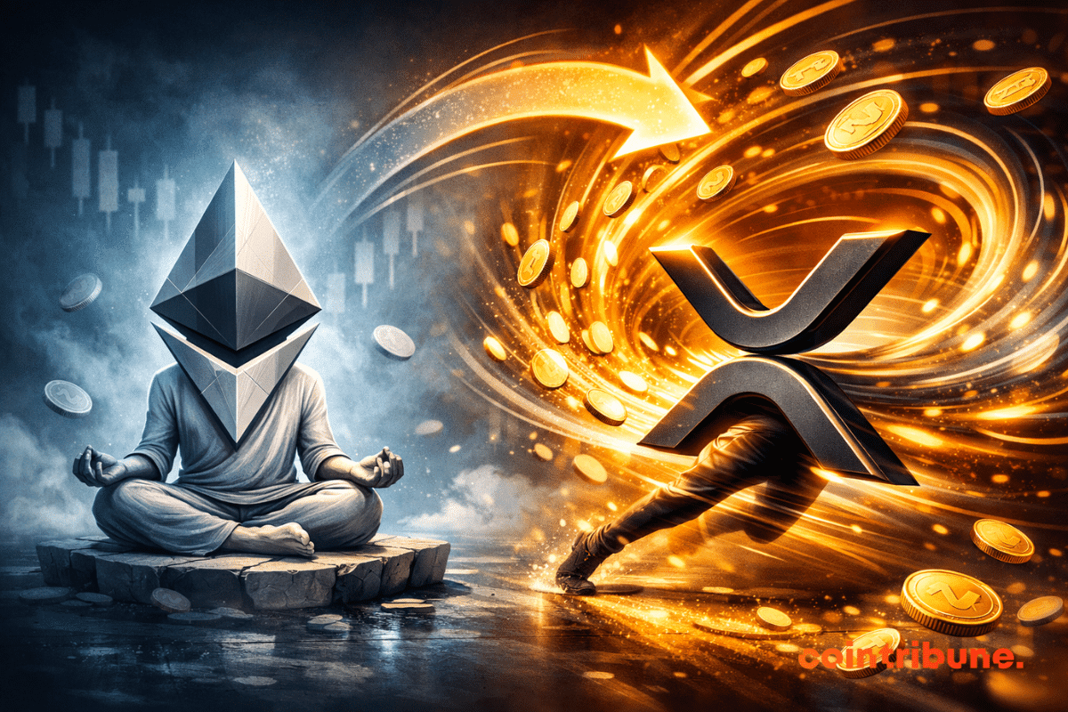 Crypto: ETF flows shift, Ether stabilizes, and XRP regains momentum |  Cointribune on Binance Square