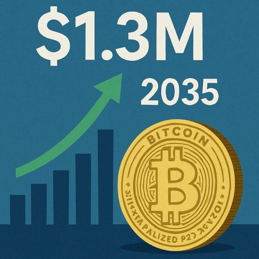 Bitwise Cio Predicts Bitcoin To Reach $1.3m By 2035, Driven By Institutional Demand