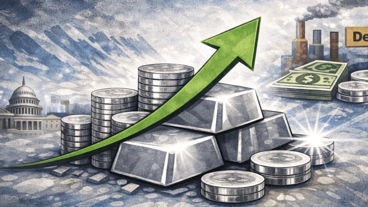 Peter Schiff Says Silver Breaks $100 Next Year Despite Possible Sharp Pullbacks