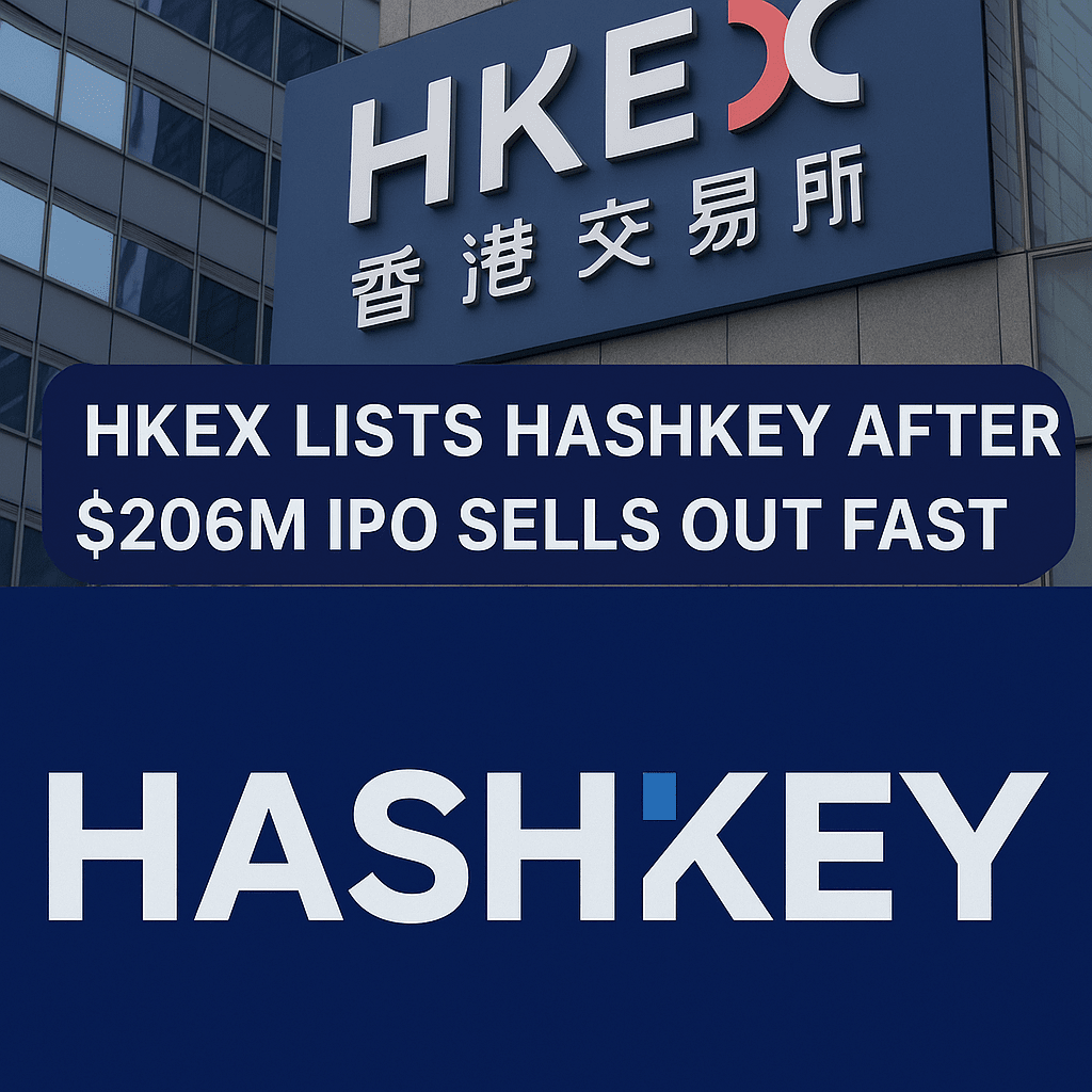 Hkex Lists Hashkey After $206m Ipo Sells Out Fast