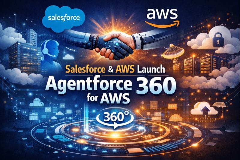 Salesforce And Aws Deepen Collaboration To Launch Agentforce 360 For Aws, Driving Faster, Safer Ai Success For Enterprises