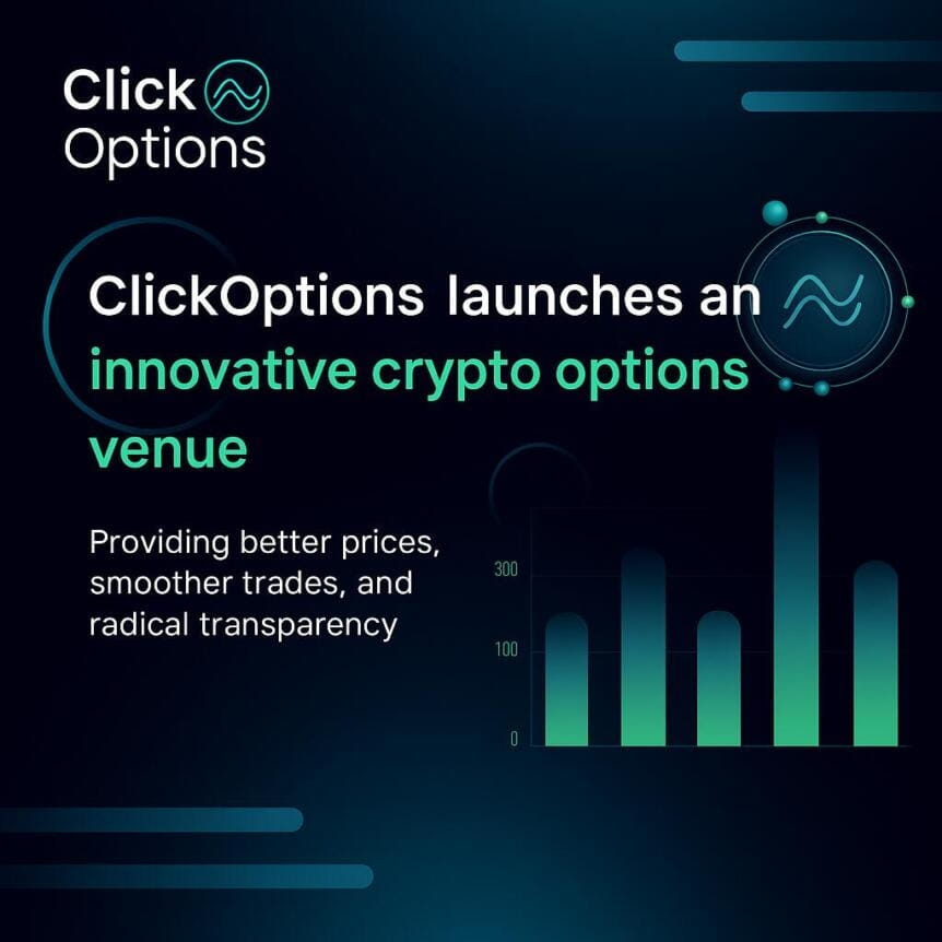 Clickoptions Launches A Crypto Options Venue Built For Better Prices, Smoother Trades, And Radical Transparency