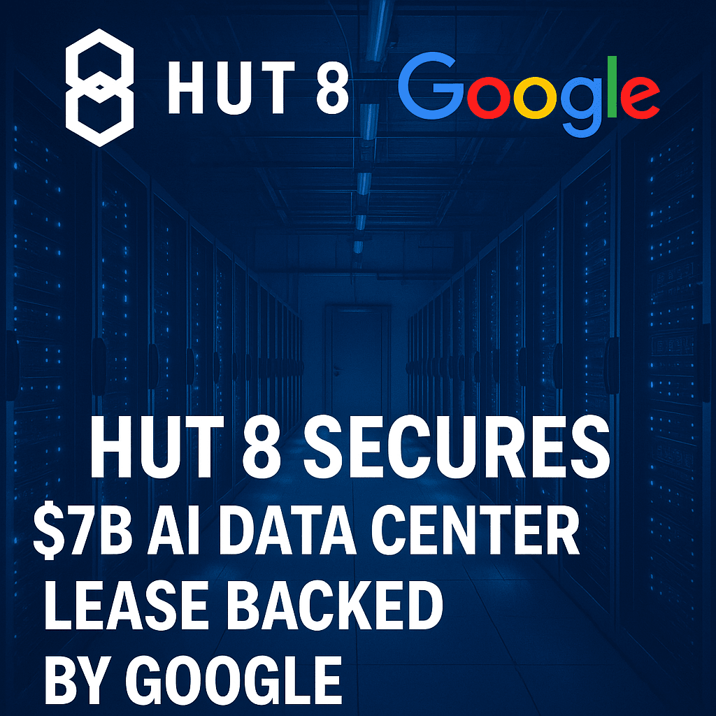 Hut 8 Secures $7b Ai Data Center Lease Backed By Google