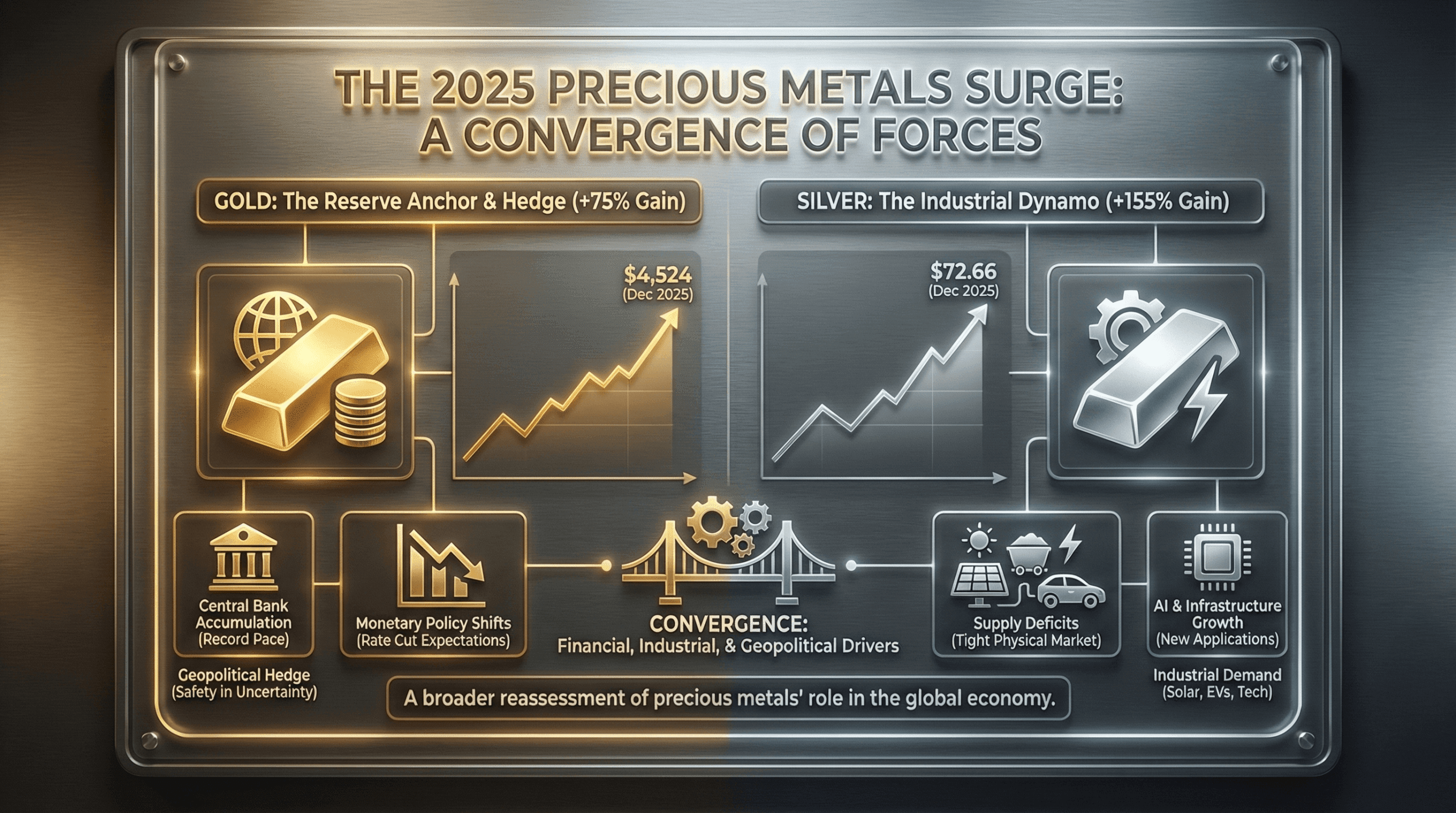 Why Gold and Silver Delivered Historic Gains This Year
