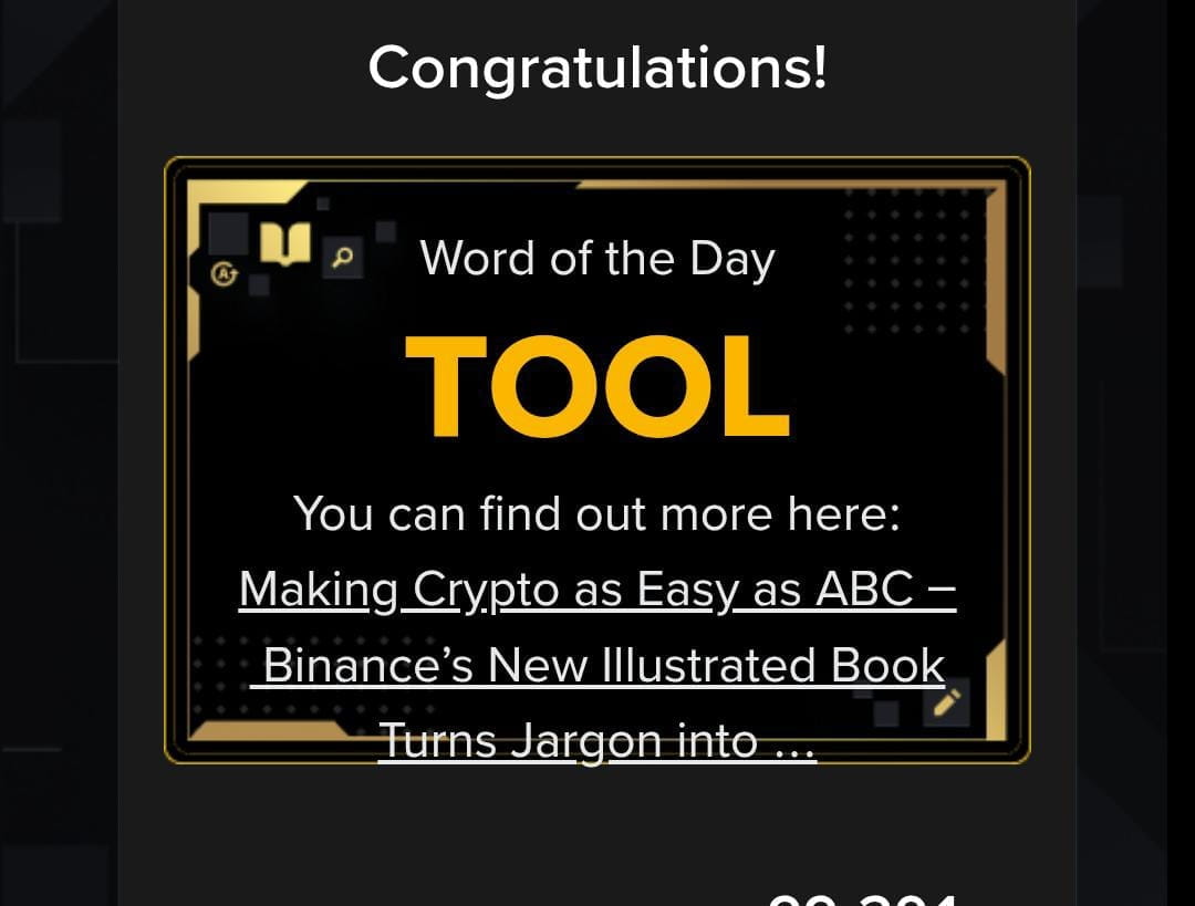 Binance Word Of The Day 4 Letters Today Answers YEAR ✓ | Baazigar2822 on  Binance Square