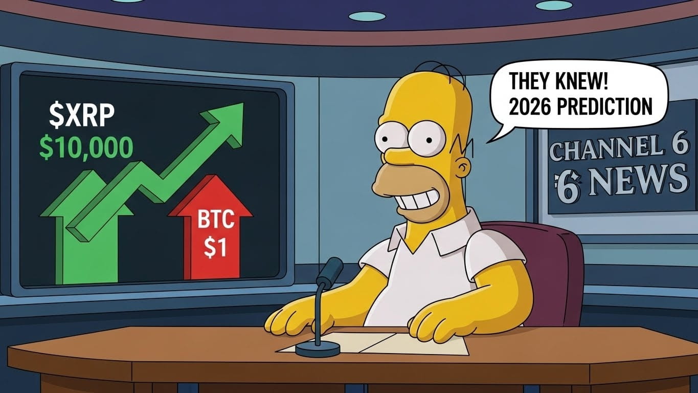 Did The Simpsons do it again? 📺🍩 The internet is buzzing with a 2026 