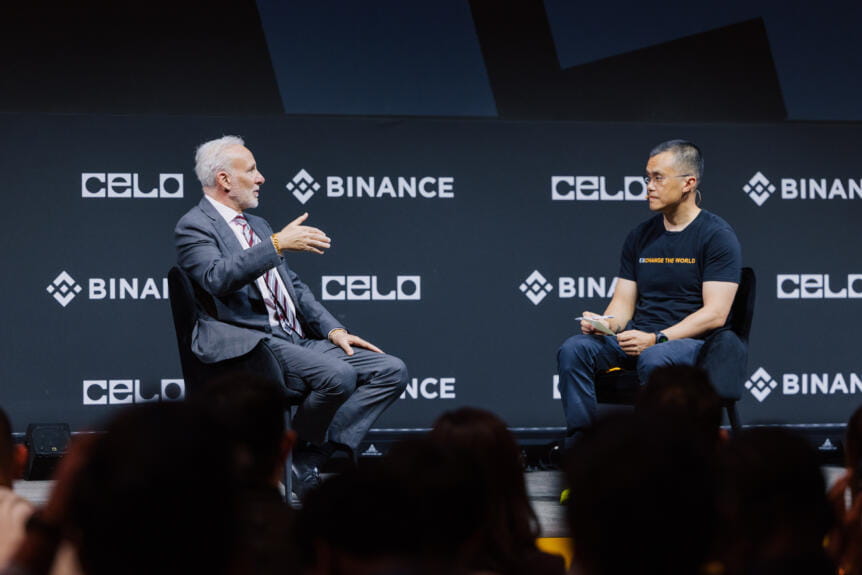 CZ and Peter Schiff Face Off