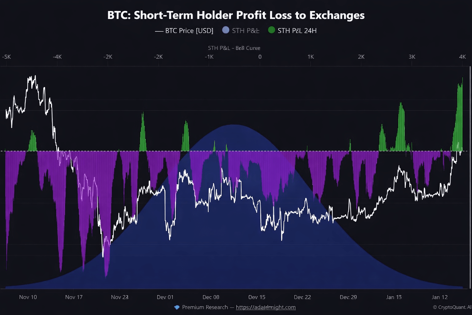 BTC just activated the strongest reversal signals for short-term holders  (STH). | Htp96 on Binance Square