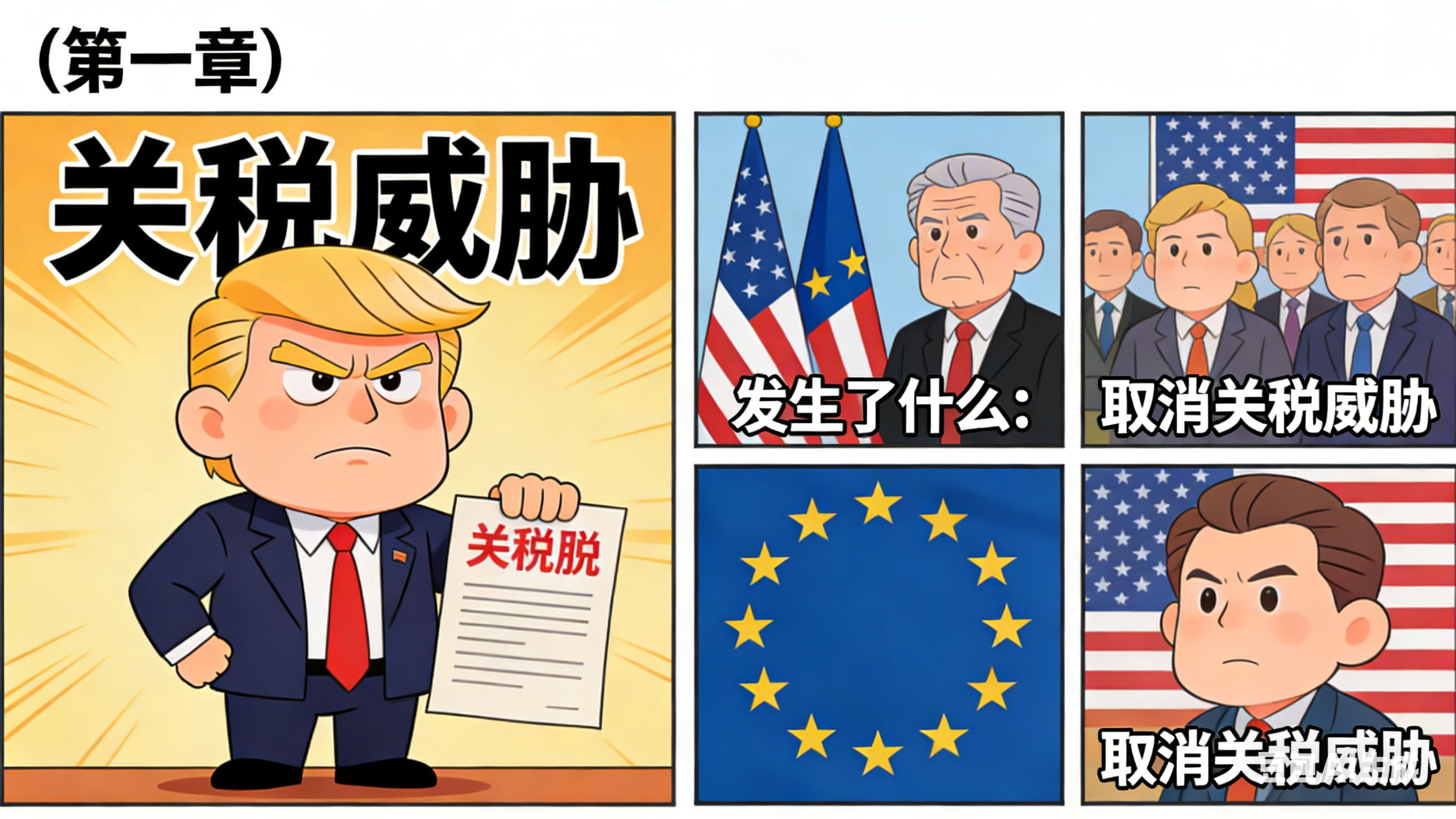 今日#特朗普取消对欧关税威胁最新资讯、观点和推送| 币安广场