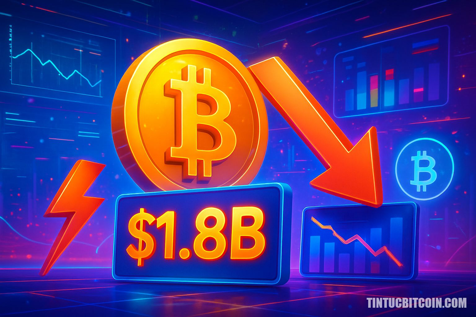 Thị trường crypto bị thanh lý 1,8 tỷ USD: lặp lại tháng 10 hay reset?