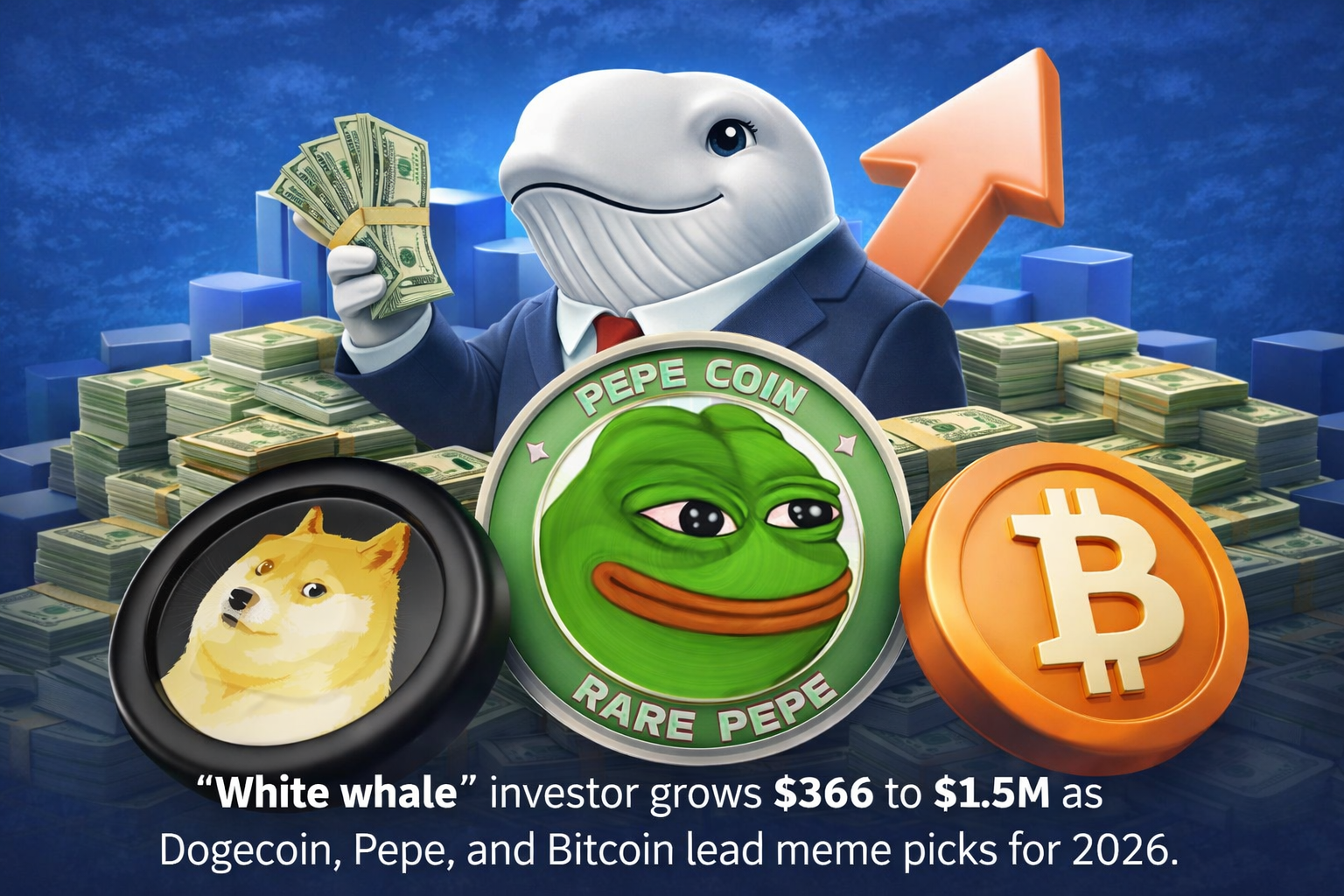 White Whale surges from $366 to $1.5M as DOGE, Pepe, and BTC lead meme  token picks | Trading Insight_Research on Binance Square
