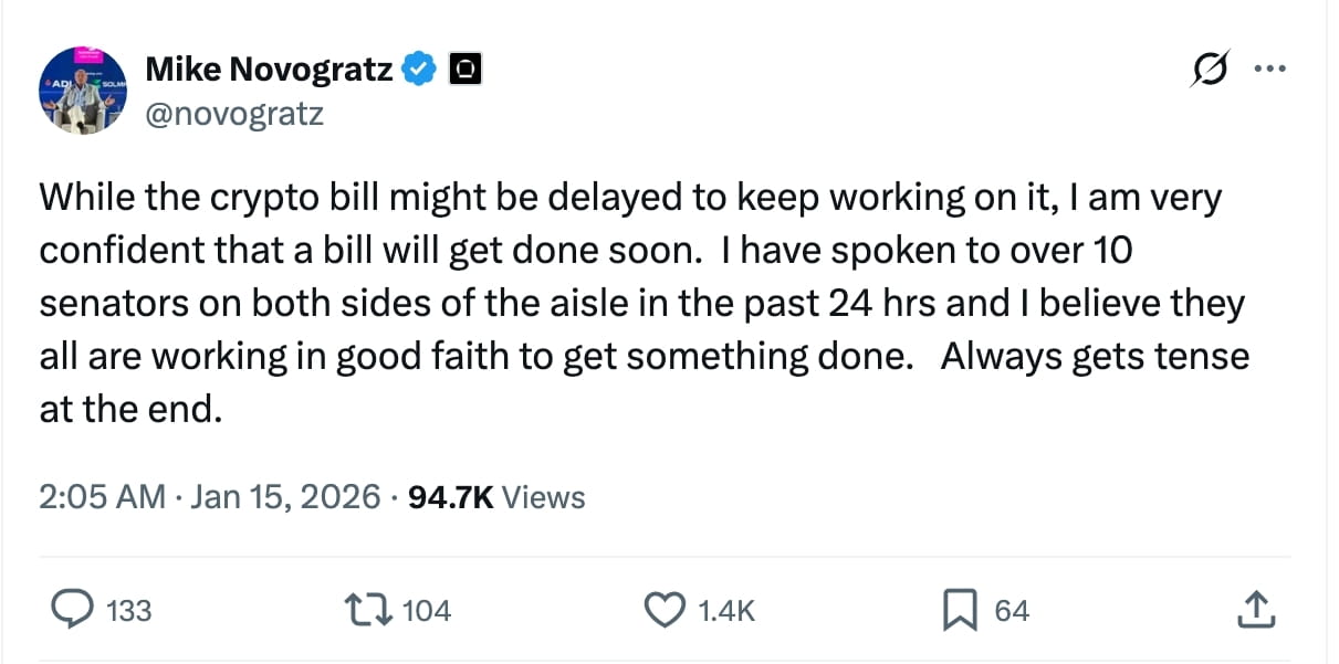 Mike Novogratz on CLARITY