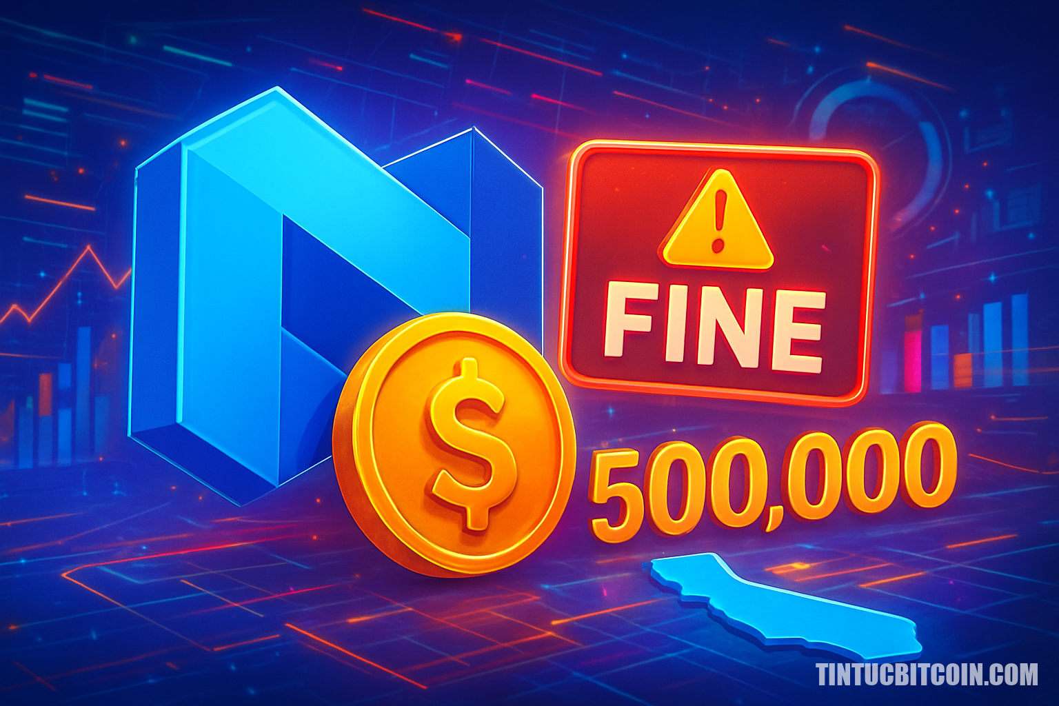 Nexo bị phạt 500.000 USD vì cho vay crypto trái phép ở California
