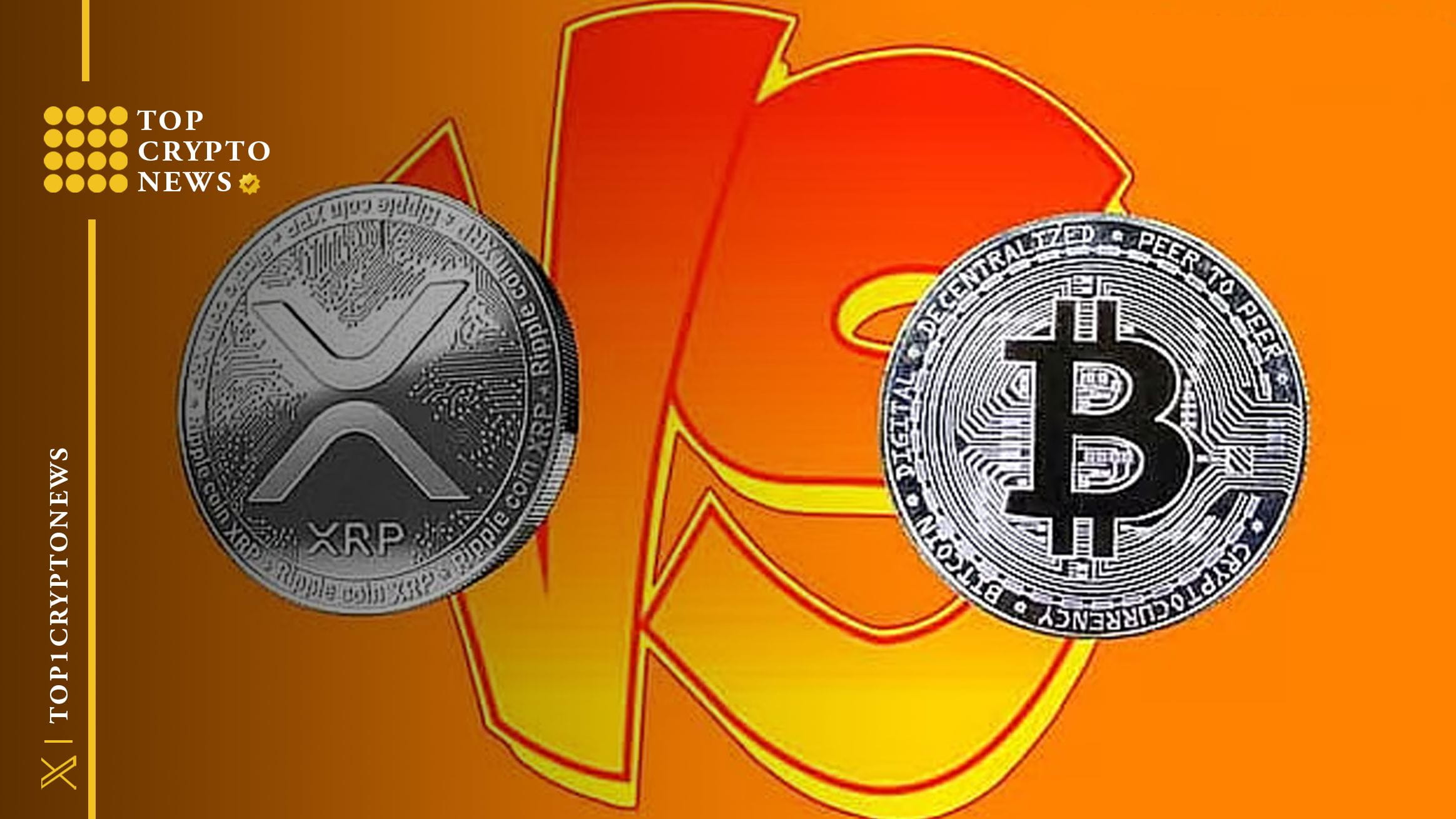 ⚡️ Can $XRP Overtake Bitcoin? Analyst Warns of Global Liquid |  TopCryptoNews发布于币安广场