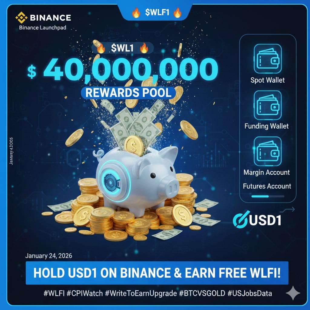 🔥 $WLFI $USD1 – Hold USD1 on Binance & Share a Massive $40M | Eternal  Supreme on Binance Square