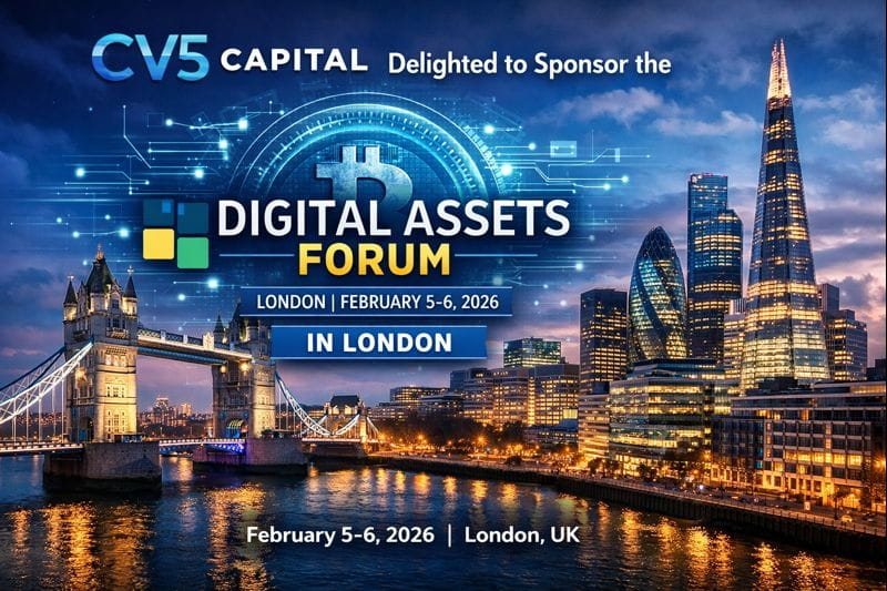 Cv5 Capital Delighted To Sponsor The Digital Assets Forum In London