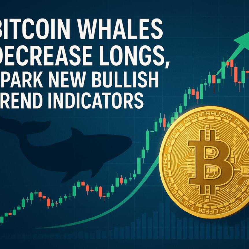 Bitcoin Whales Decrease Longs, Spark New Bullish Trend Indicators
