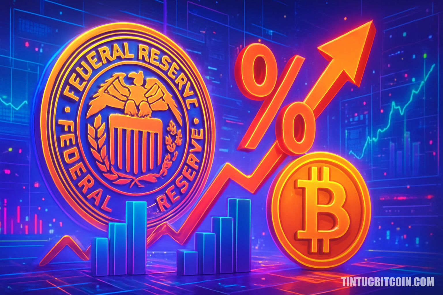 Fed phát tín hiệu hoãn cắt giảm lãi suất, tác động thị trường crypto