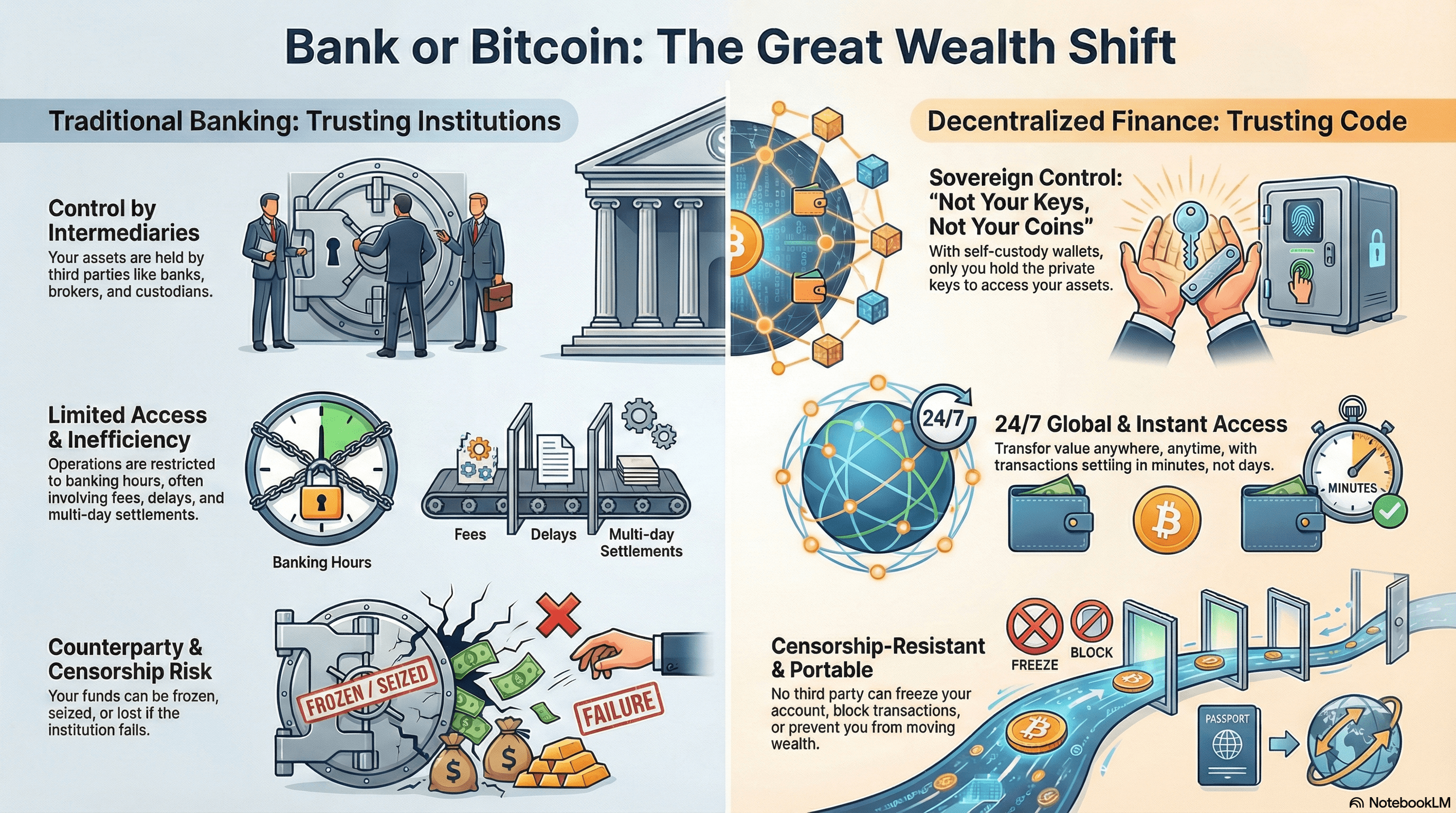 🔥 Top Pick (Most Viral) ​Bank or Bitcoin: The $1,000,000 Choice? 🏦 vs ₿  ​🚀 Alternative Options: ​The Death of Traditional Banking? (KBC vs BTC) 📉  ​Stop Saving Cash! Do This Instead