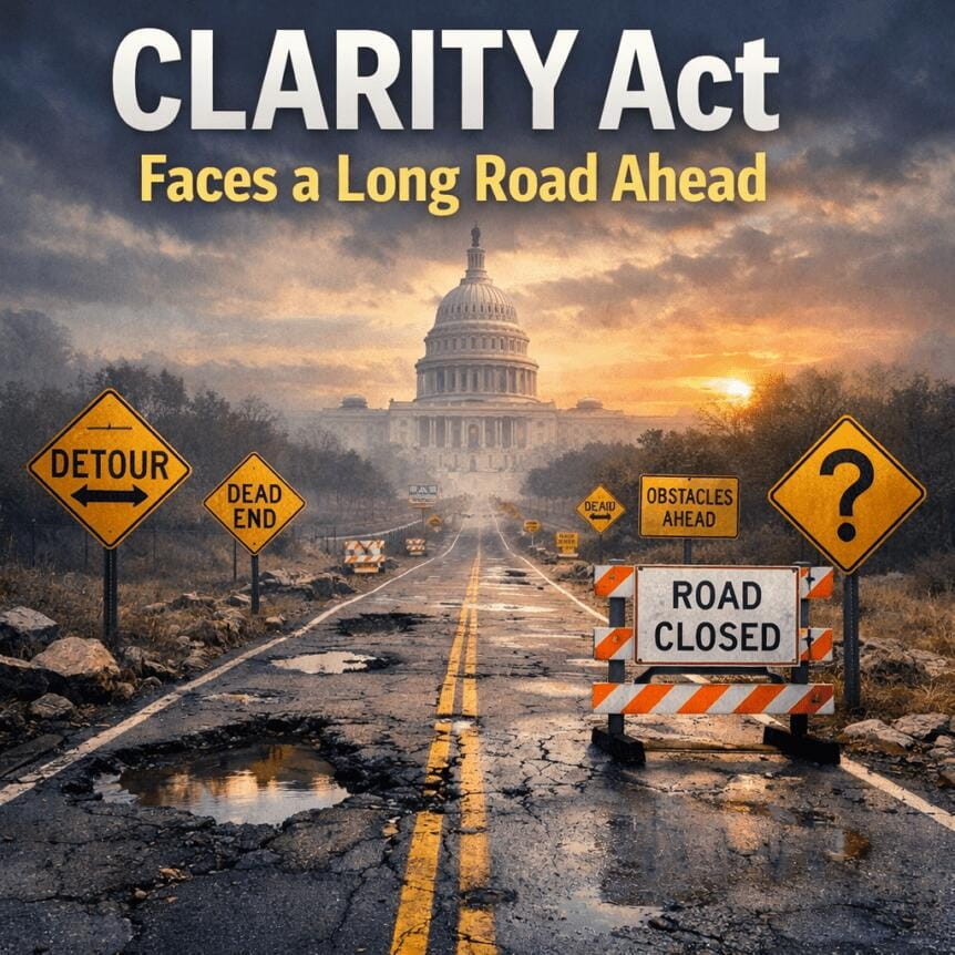 Clarity Act Faces A Long Road Ahead