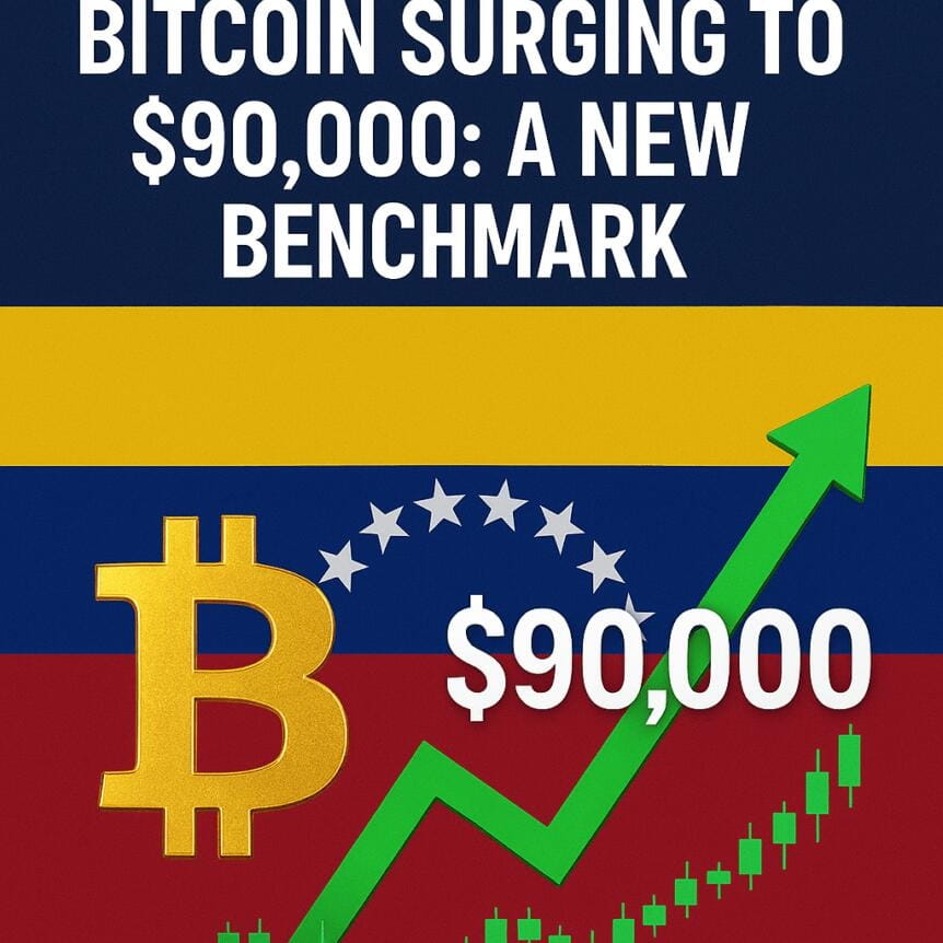 Venezuela Reacts To Bitcoin Surging To $90,000: A New Benchmark