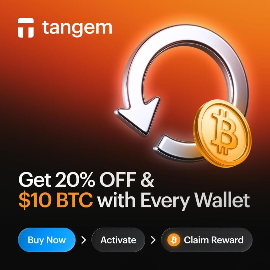 Tangem Wallet Extends Promotion With Discounts And Btc Rewards