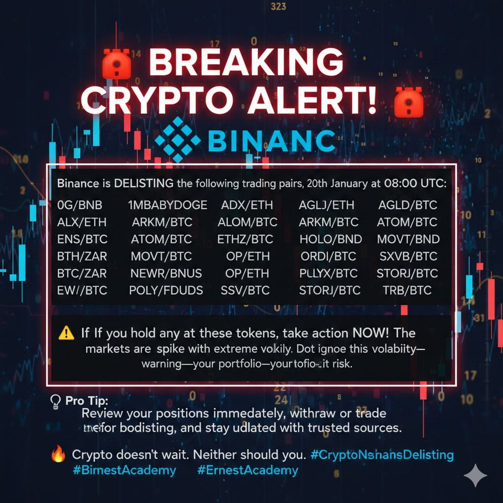 Latest #binancedelisting News, Opinions and Feed Today | Binance Square