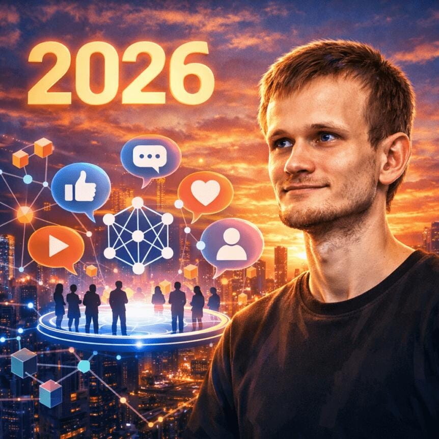 Vitalik Buterin Says He'll Return To Decentralized Social In 2026