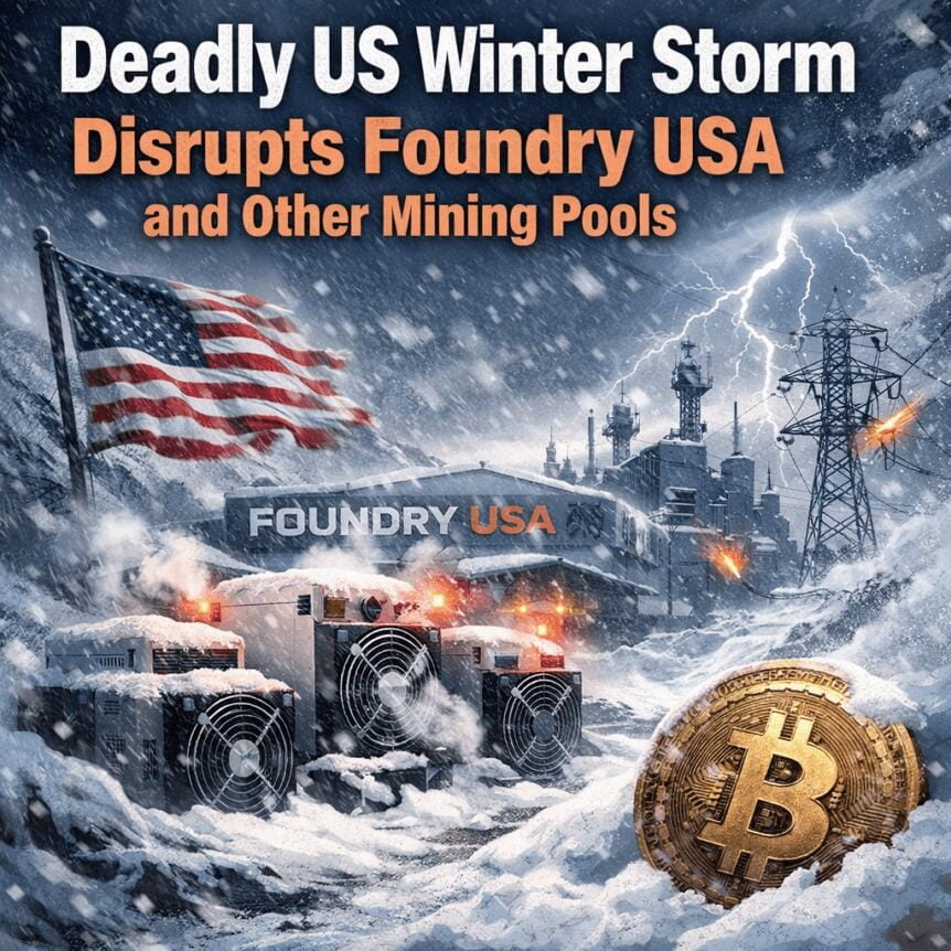 Deadly Us Winter Storm Disrupts Foundry Usa And Other Mining Pools