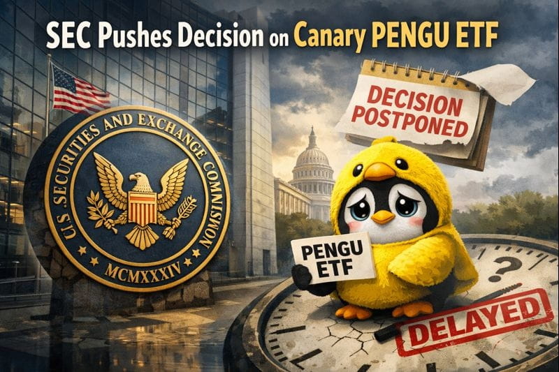 Sec Pushes Decision On Canary Pengu Etf, New Deadline Set For March