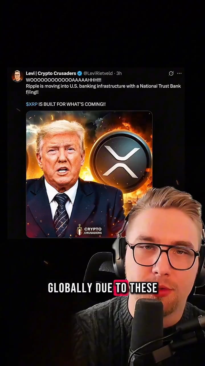 🚨 Ripple Just SHOCKED All $XRP Holders! 🚨 Follow for more such videos!!  The crypto world is buzzing — and $XRP holders are paying very close  attention. Ripple has just made a