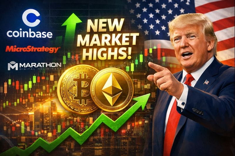 Bernstein Highlights Crypto Stocks As Trump Tells Of New Market Highs.