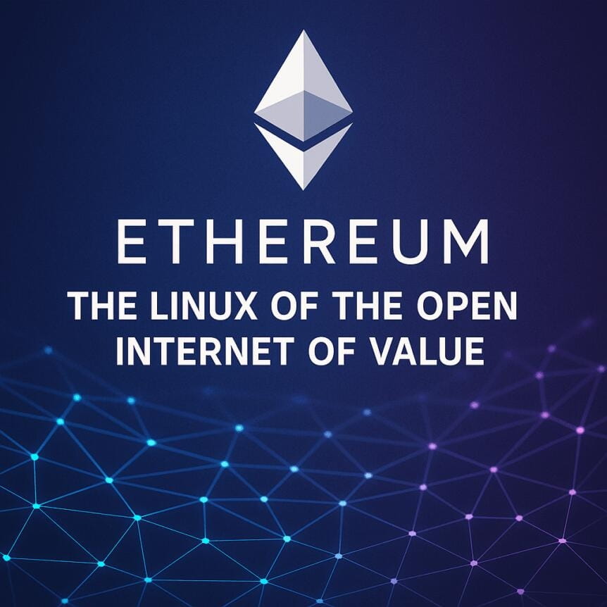 Ethereum: The Linux Of The Open Internet Of Value