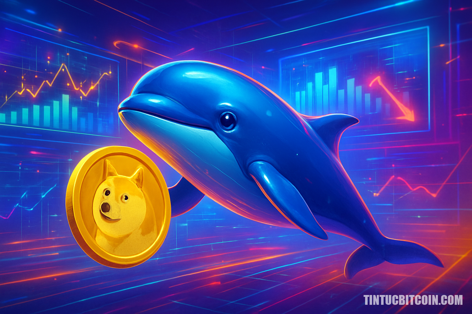 Cá voi Dogecoin rút 500 triệu USD: Thoát hàng thông minh?